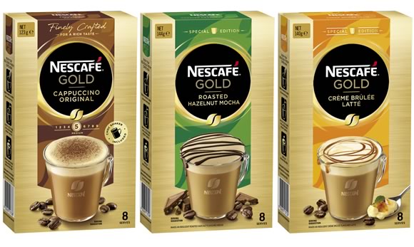 NESCAFÉ GOLD Cappuccino Hazelnut, Nescafe